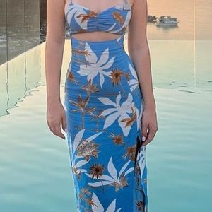 Zara summer floral dress